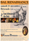 afficheA4 Bal Renaissance 21-11-26